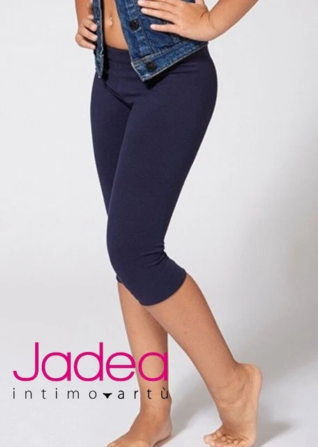 Jadea - Pinocchietto Capri Bimba in Cotone Elasticizzato / Art