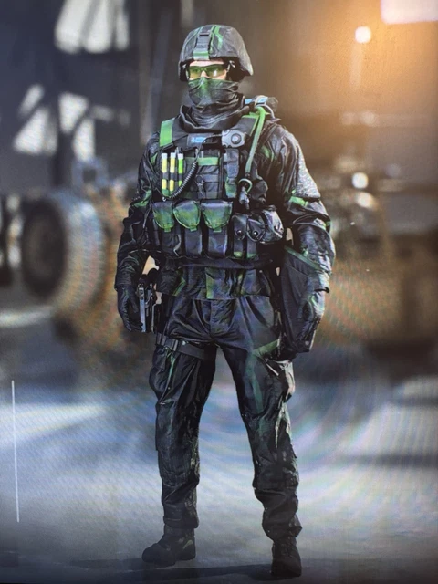 Battlefield 6 System Override Soldier Skin Code - PC Xbox PS5 Razer Global