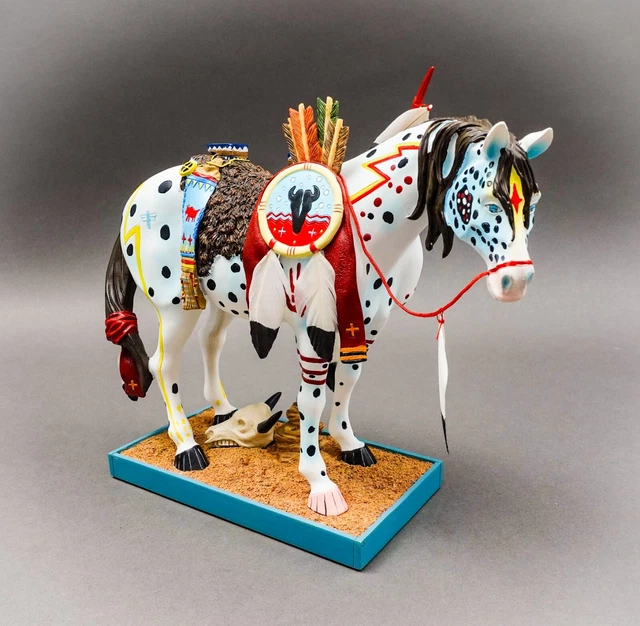 Westland 2003 The Trail Of Painted Ponies #1477 Large War Pony 2E/0990