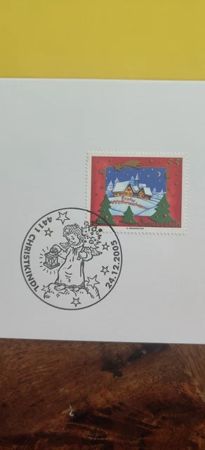Stempel Christkindl auf ANK 2597 Weihnachtsmarke 2005