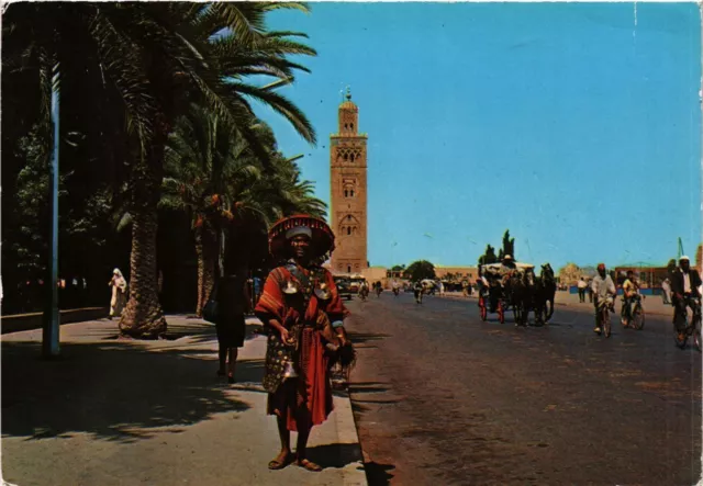 CPM MOROCCO Marrakech. La Koutoubia (342491)