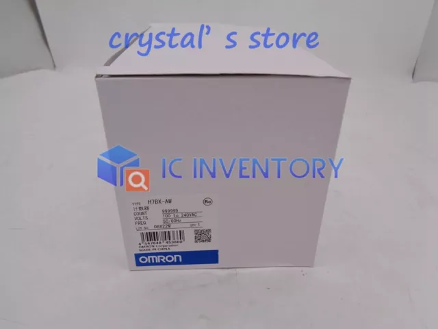 1PCS OMRON Counter H7BX-AW AC100-240V Brand NEW IN BOX