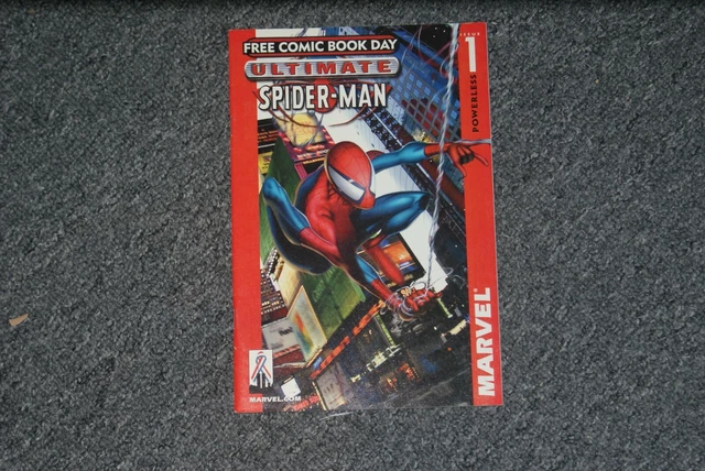 Ultimate Spider-Man FCBD #1 2002 Marvel Comics Powerless Free Comic Book Day