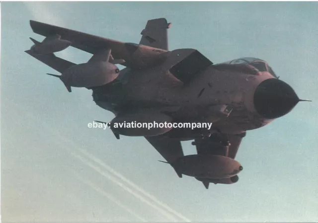 Raf Panavia Tornado GR.1 Durant The First Gulf Guerre Escadron Imprimés Postale