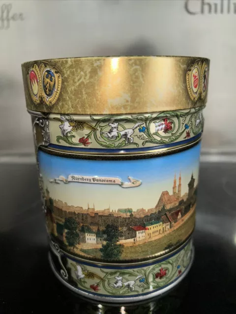 LEERE &amp;FEINE NÜRNBERGER Oblaten-Lebkuchen&amp;quot; FESTTAGS-DOSE 2008 * EUR 8 ...