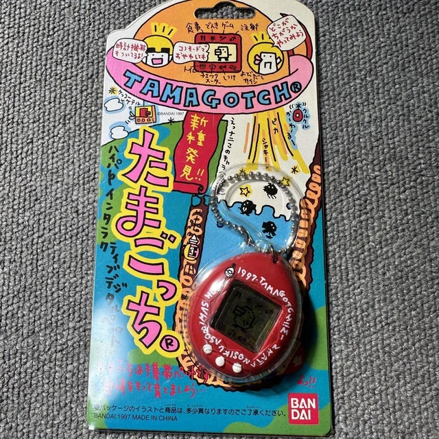 Bandai Tamagotchi first generation red new unused From Japan
