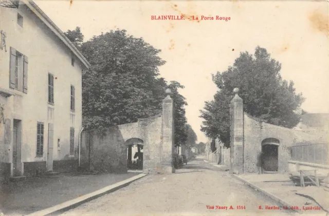 Cpa 54 Blainville La Porte Red