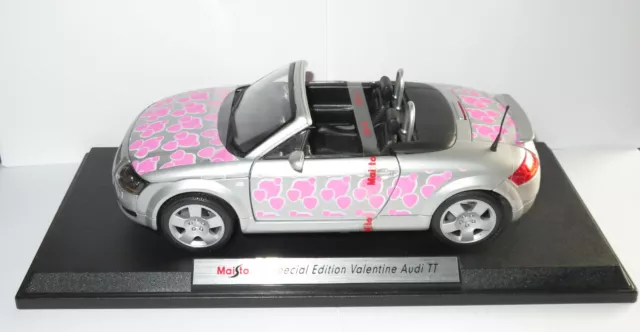 高級素材使用ブランド Maisto マイスト Red Roadster TT Audi 1/18 Edition Special マイスト