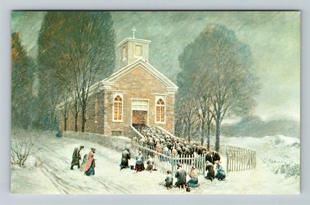 Bennington, VT-Vermont, St. Francis De Sales Church, Vintage Postcard