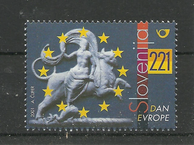 f523 SLOWENIEN/ CEPT-Mitläufer 2001 MiNr 348 **