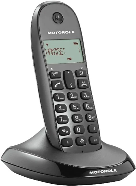 Teléfonos Fijos Inalámbricos y de Sobremesa - motorola C1001LB+