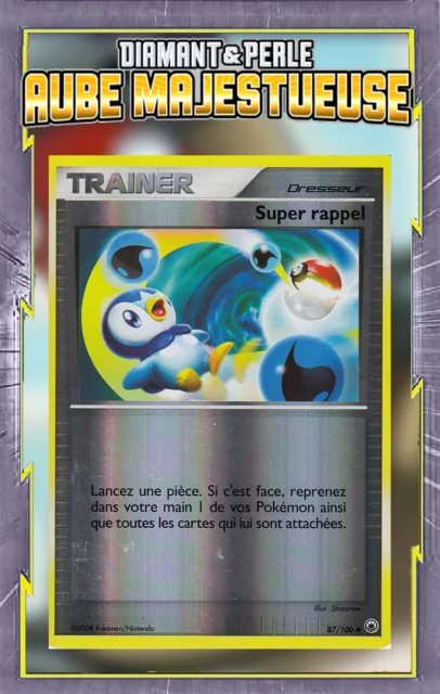 Super Reverse Reminder - DP05:Majestic Dawn - 87/100 - French Pokemon Card