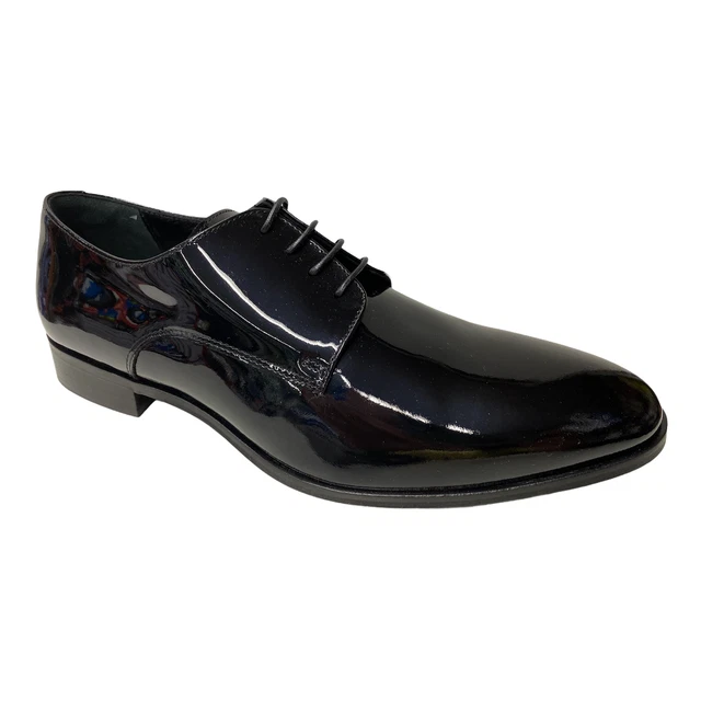 SCARPE DERBY ELEGANTE Sposo Uomo Carlo Pignatelli 8480 Pelle Blu