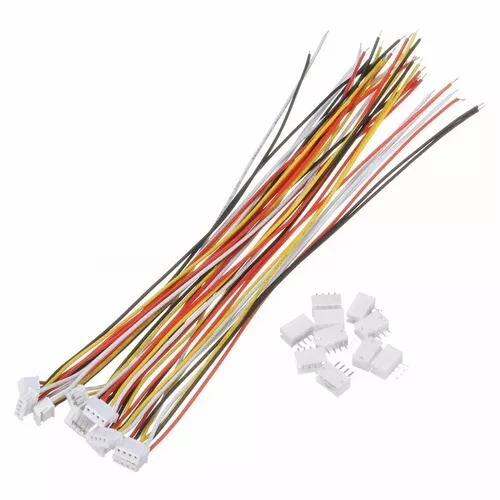 10Sets KIT Mini Micro JST 1.5mm ZH 4-Pin Connector Plug With Wires Cables 15cm Z