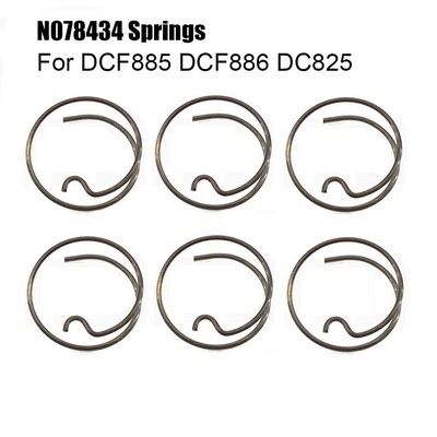 6 Ressorts Puissance Outil Pièces for DEWALT-20V Impact Driver DCF885/DCF886/ 