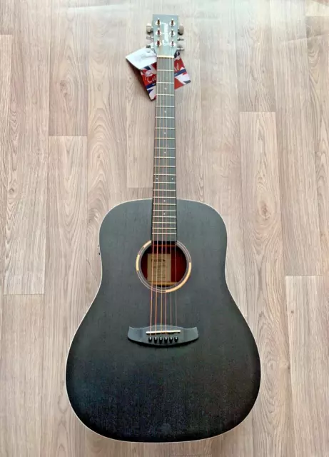 Gitarre Electro Acoustic von Tanglewood TWBB SDE Amsel, rauchschwarz. UVP. £ 229.