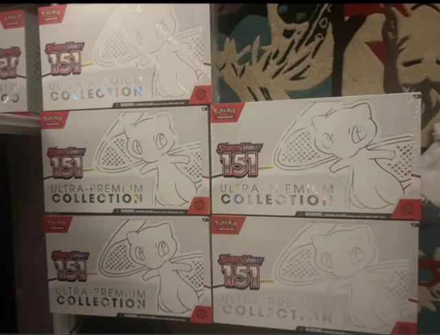 POKÉMON TCG: SCARLET & Violet 151 Ultra-Premium Collection Box - 5 ...