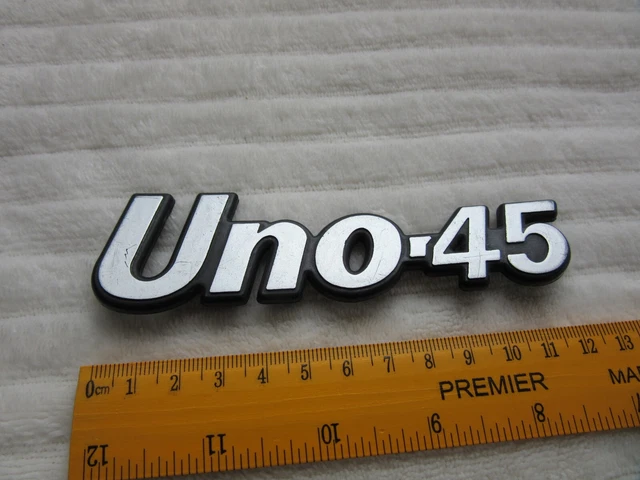 Emblema VTS Per Bagagliaio Auto Citroën C2 C3 C4 C5 - Metallo Cromato 99x25 Mm Autoadesivo