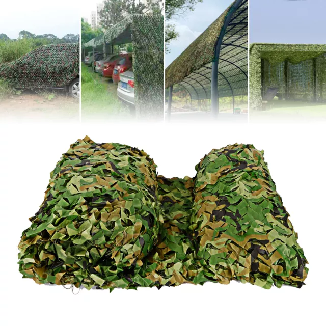 Jungle Filet de Forêt hide Militaire Camouflage Net Chasse Camping 6Mx4M