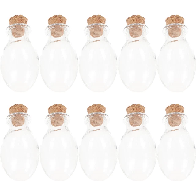 10 Stücke Probe Flasche Probe Display Drift Flasche Glas Zarte DIY Flasche mit