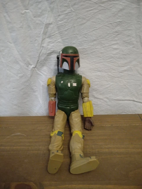 Figurine Star Wars Boba Fett – Kenner 1979 – 30,5 Cm – État Endommagé (pour Pièces Ou Restauration)