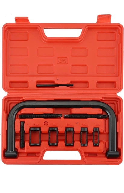 5 Sizes Valve Spring Compressor Pusher Automotive Tool For Car Motorcycle Kit US
