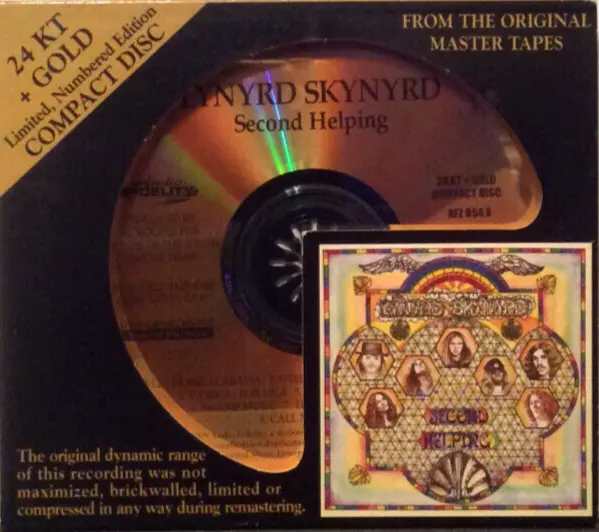 Lynyrd Skynyrd - Second Helping  Audio Fidelity CD  (HDCD, Corrected Repress)