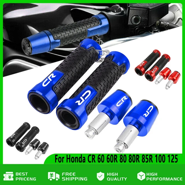 7/8"22mm CNC Handlebar Grips End Cap For Honda CR 60 60R 80 80R 85R 100 125