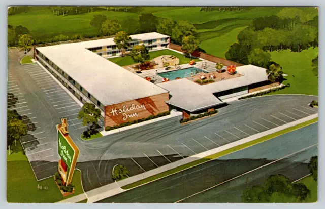 c1960s Holiday Inn Blytheville Arkansas Vintage Postcard