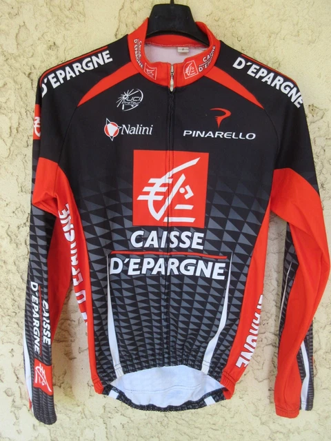 Maillot Cycliste Illes Balears Caisse D'Epargne – 2005, Taille 6, Alejandro Valverde (occasion)