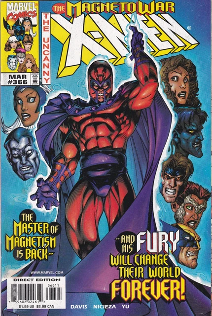 Uncanny X-Men #366, Vol.1, Marvel Comics, High Grade