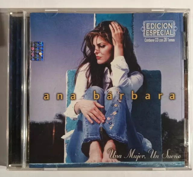 Ana Barbara CD Los Besos Se Dan en la Camisa 1997 Fonovisa Rare