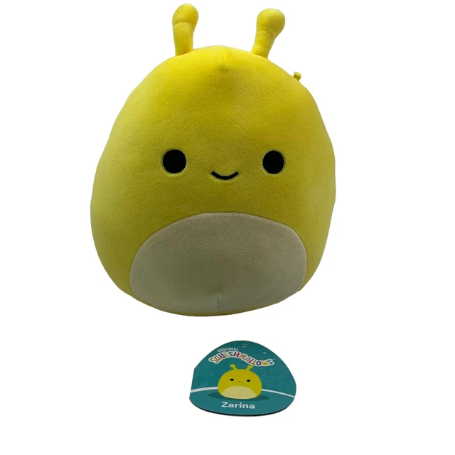 Squishmallows Zarina - Peluche Banane-limace Jaune, 30.5 Cm, Neuve