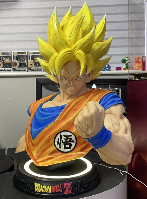 Figurine Dragon Ball Z En Résine Occasion - Hauteur 19 Cm, Personnage Non Spécifié, à Voir En Photo