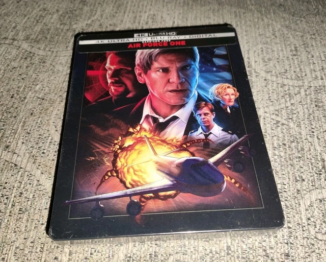AIR FORCE ONE 4K Ultra-HD Blu-ray Steelbook Sony USA Dolby