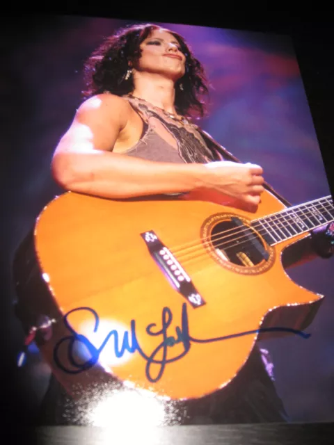 SARAH MCLACHLAN SIGNED AUTOGRAPH 8x10 PHOTO IN PERSON ARMS OF ANGELS COA NY F