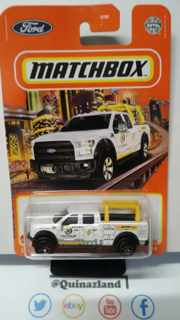 Matchbox 15 ford f-150 contractor truck  2021-78 (CP29)