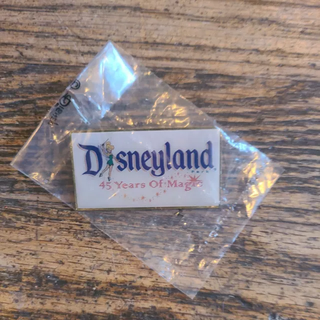 Disneyland 45 Years of Magic Tinker Bell Disney Pin New