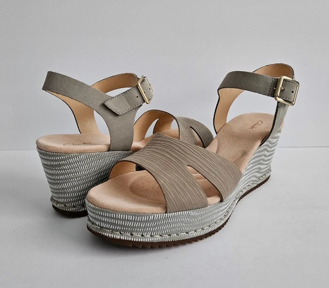 夏セール開催中 MAX80%OFF! akilah Clarks eden leather combl white