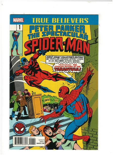 True Believers: Peter Parker, Spectacular Spider-man #1 NM- 9.2 Marvel 2017