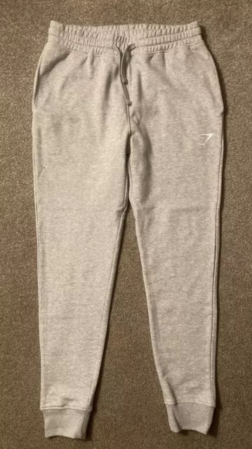 GYMSHARK MENS CREST Joggers Light Grey Marl Size Small New in Bag £24.99 -  PicClick UK