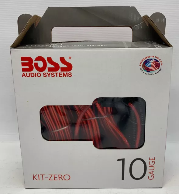 1000W Komplett 10 STÄRKE Auto Amp Boss Verstärker Kabel Subwoofer Kabel Kit-ZERO