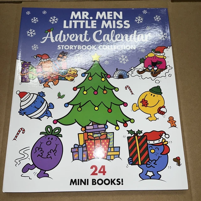 MR MEN LITTLE Miss Advent Calendar Storybook collection containing 24