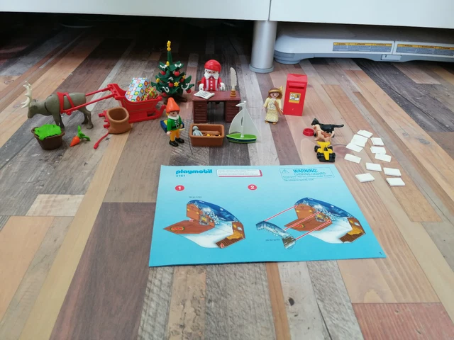 PLAYMOBIL CALENDRIER DE L'AVENT RARE 6626 la loge de l'artiste CADEAU