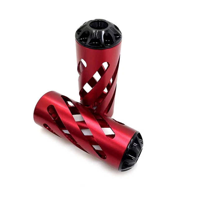 1 Pair Motorcycle Aluminum Handle Bar Hand Grips Anti-skid Cover Assembly Parts