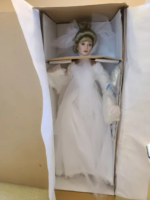 Ashton-Drake Galleries Porcelaine Doll Named With This Ring - Retired