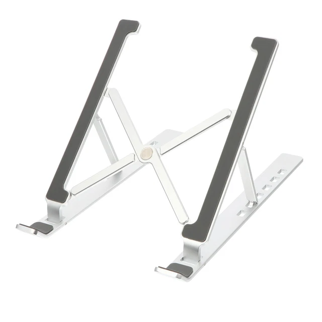 Supporto notebook pieghevole scaffale cavo regolabile in alluminio