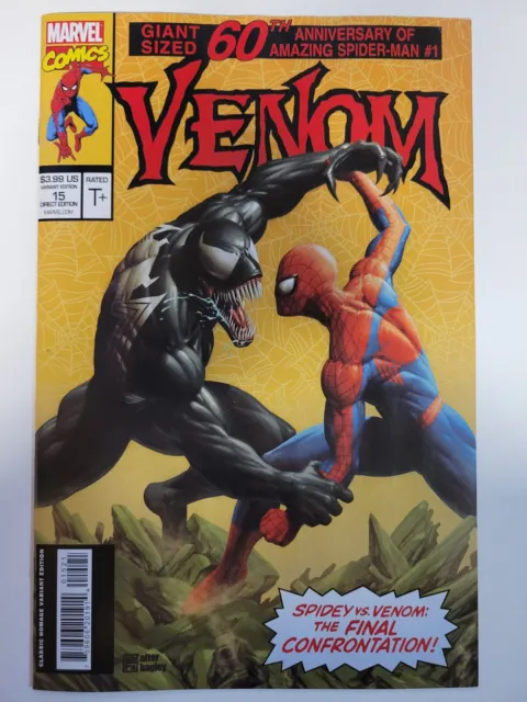 Venom #15 Marvel 2021 Series Dark Web Homage Variant 9.4 Near Mint