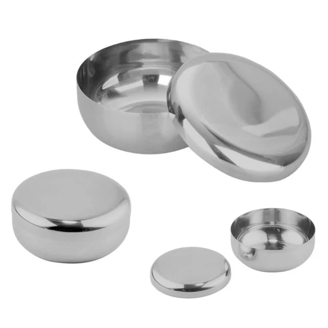 Tazón de acero inoxidable 304 de alta calidad ideal para fiestas y actividades al aire libre