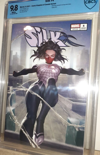 Silk #4 CBCS 9.8 (Not CGC) Junggeun Yoon Variant FRESHLY GRADED BRAND NEW